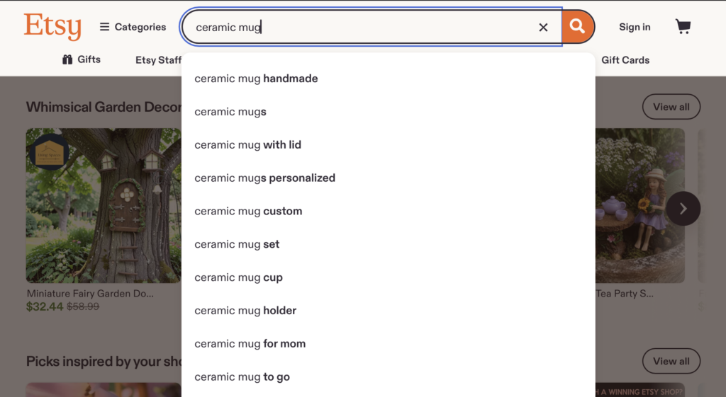Keyword Research for Etsy SEO: Long-tail Keyword